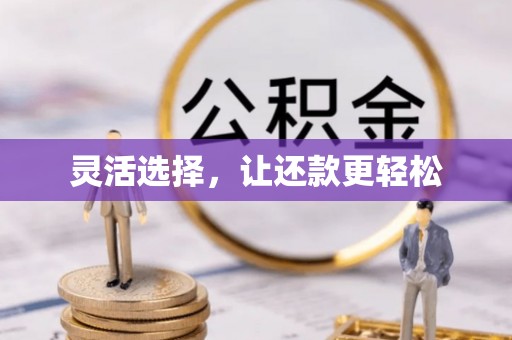淮南灵活选择，让还款更轻松