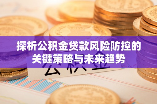 淮南探析公积金贷款风险防控的关键策略与未来趋势