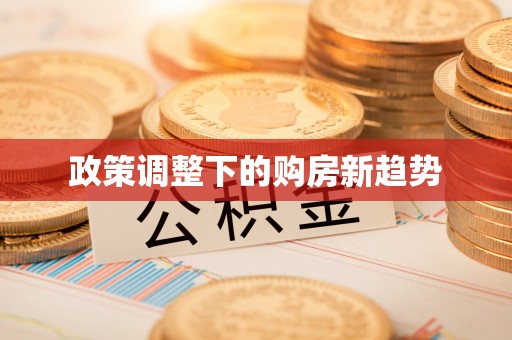 淮南政策调整下的购房新趋势