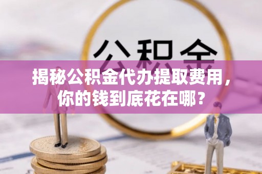 淮南揭秘公积金代办提取费用，你的钱到底花在哪？