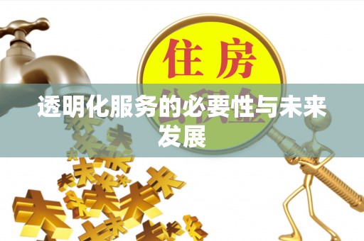 淮南透明化服务的必要性与未来发展